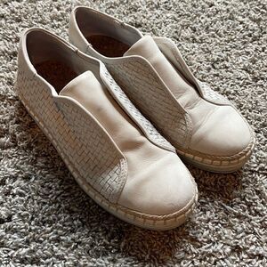 JSlide basket weave slip on sneaker
